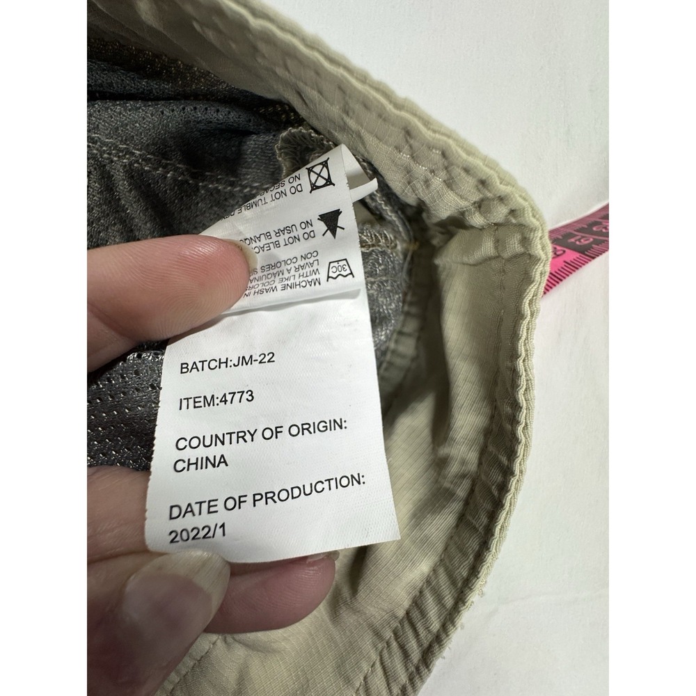 American Outback Men's Beige Hiking Cargo Pants Nylon/Polyester Size S/30 - Picture 6 of 12
